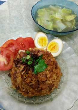 Nasi tim ricecooker ala merlin