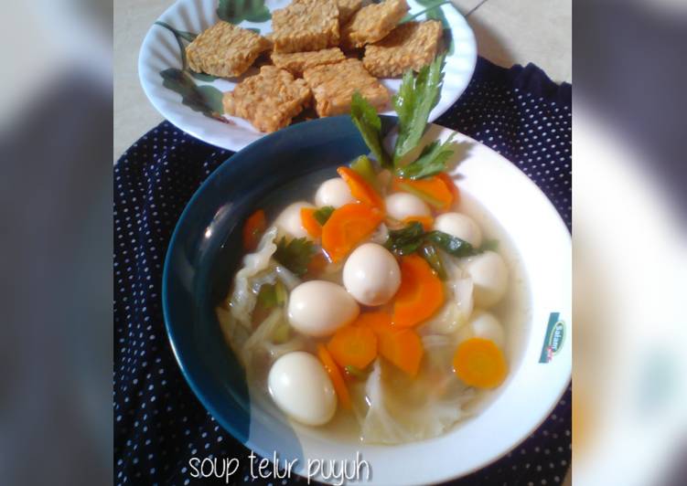 5.Soup telur puyuh bumbu sedeeep#Bikinramadhanberkesan