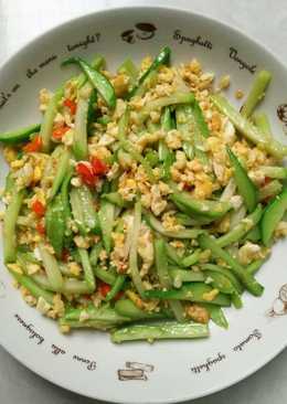 Tumis Labu Siam orak arik telur DEBM