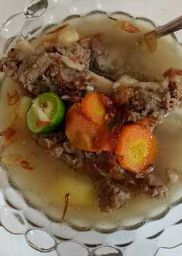 Sop tulang daging sapi #kitaberbagi