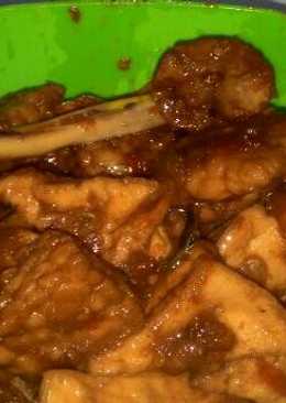 Semur jengkol tahu Tempe pedas man is