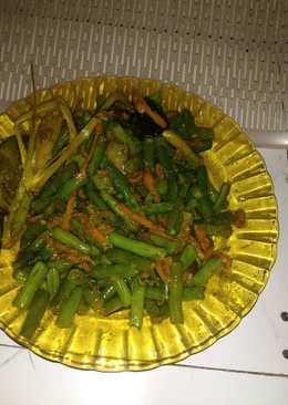 Buncis wortel bumbu kuning