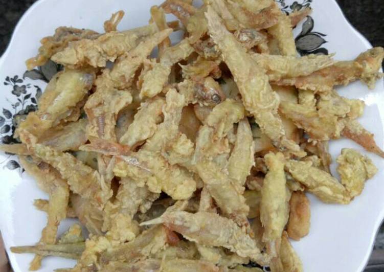 Resep Teri Basah Goreng Tepung Karya Eta Ummu 'Ukkasyah