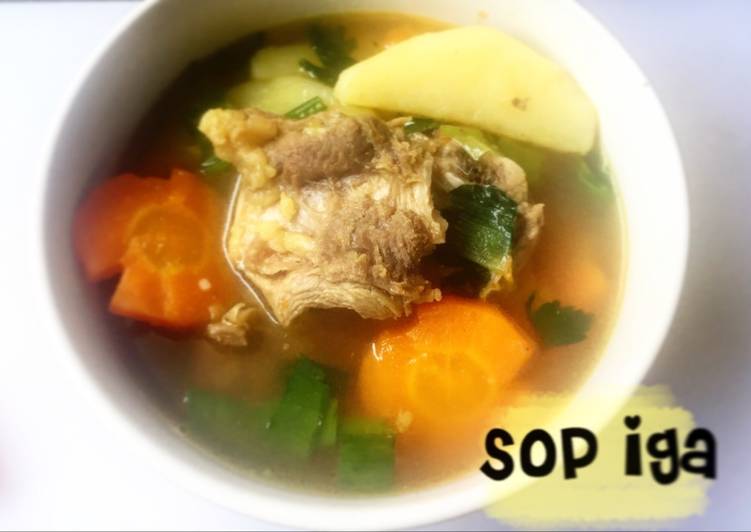 Resep Sop iga simple enak By Rara Ramelza