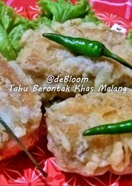 186. Tahu Berontak Khas Malang