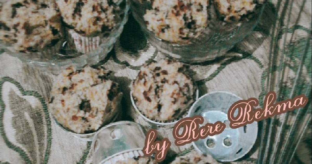 Resep Bolu Kukus Pisang Eggless (no mixer)