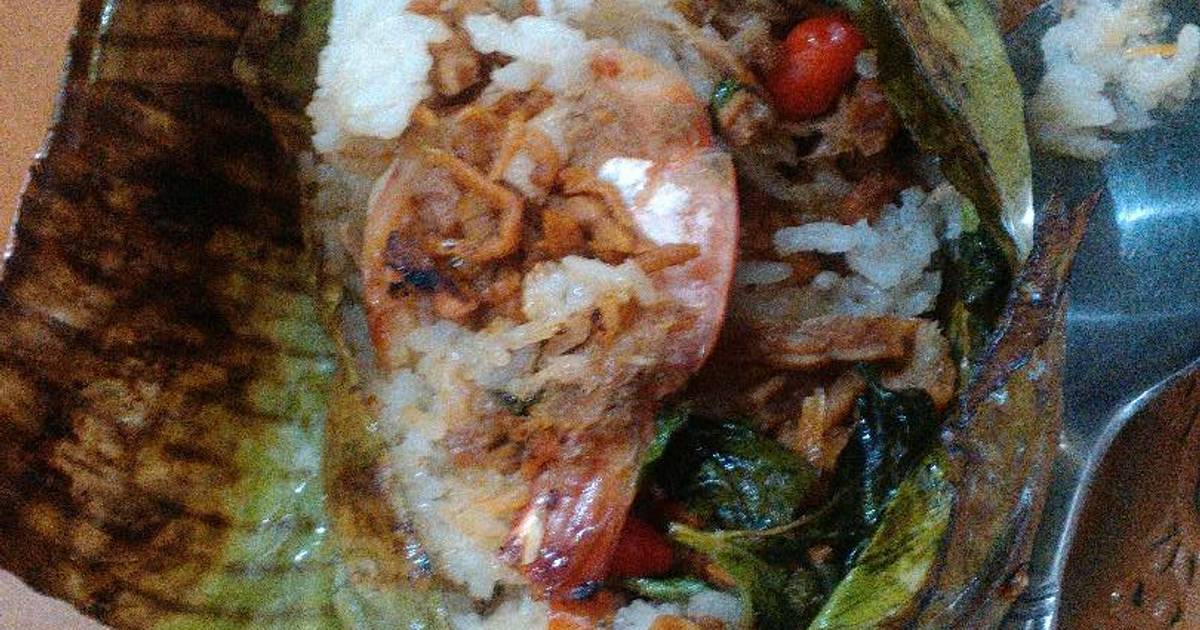  Nasi  bakar ikan  teri  medan  7 resep  Cookpad