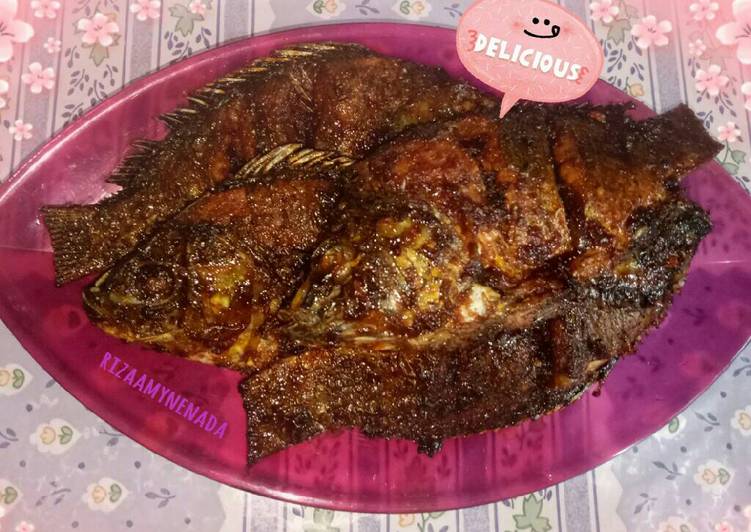 resep lengkap untuk Ikan Bakar Kecap