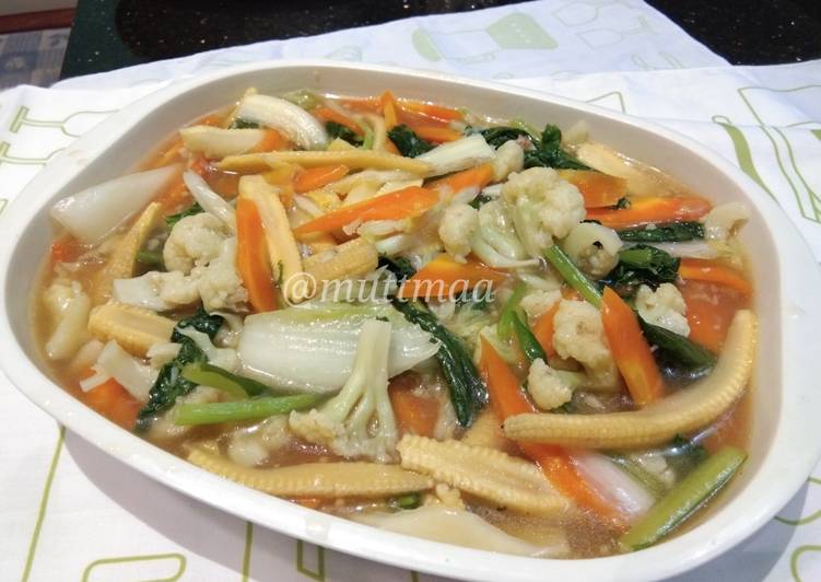 Resep Capcay Sayuran