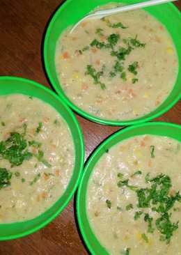 Cream soup Ayam jagung