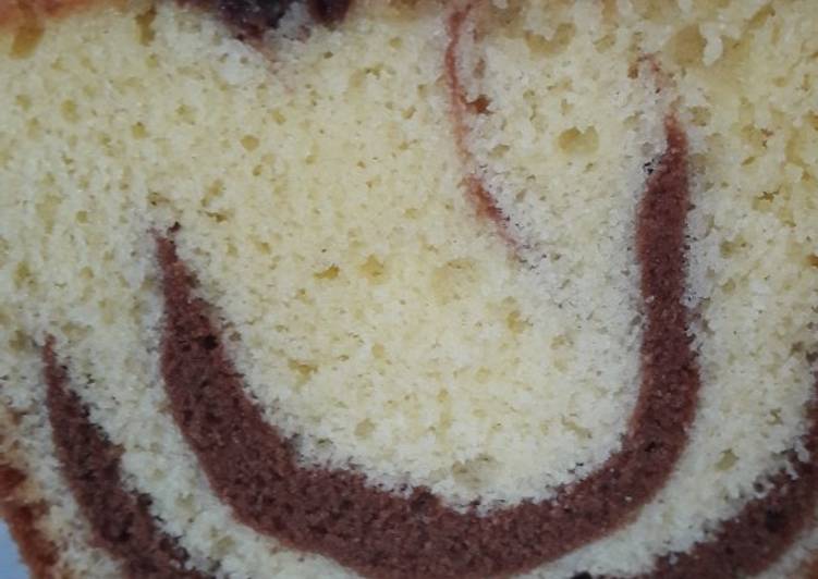 gambar untuk cara membuat BOLU / Marble Cake