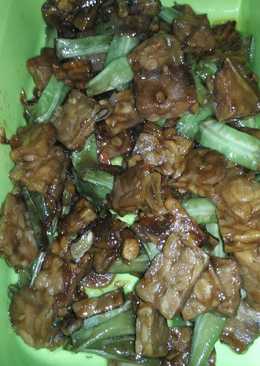 [Tempe] Tumis Tempe Kacang Panjang Kecap
