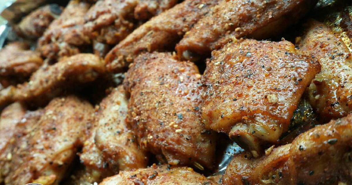 Resep Baked Chicken Wings Herb ala Siera's Kitchen