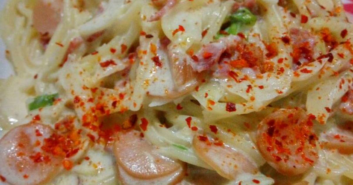 Spageti carbonara  191 resep  Cookpad