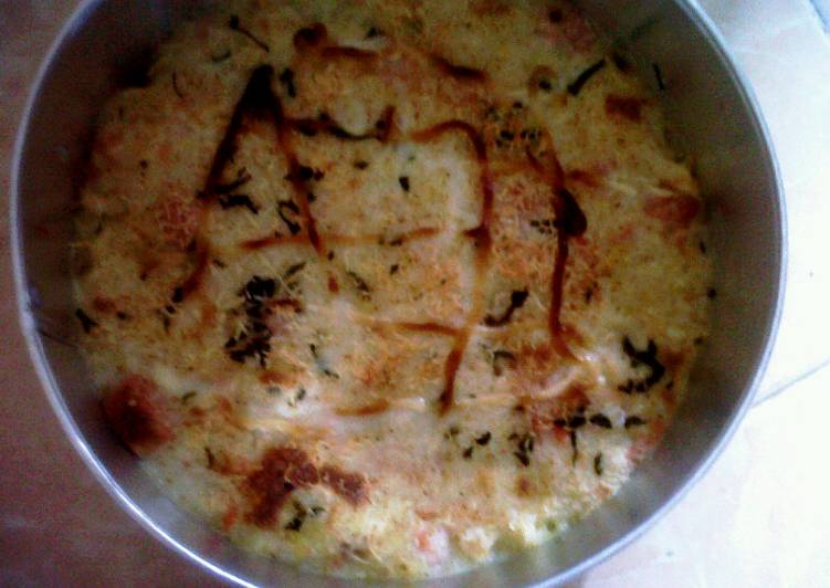 Resep Macaroni schotel panggang mix seafood Oleh Syahla Moms cuisine