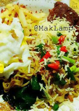 Internet (Indomie goreng, Telur, kornet, keju)