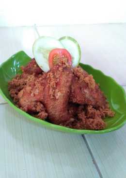 Ayam kremes ala mbok berek (kremes anti gagal)