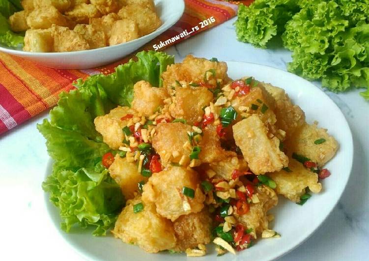 gambar untuk resep Singkong Goreng Cabe Bawang