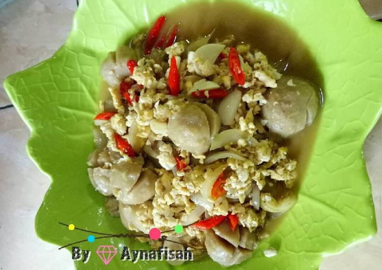 Resep Tumis Bakso Telur Saus Teriyaki Mudah Praktis Enak Bikin Nagih
By ??Cooking by Aynafisah