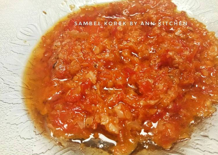 cara membuat Sambel korek