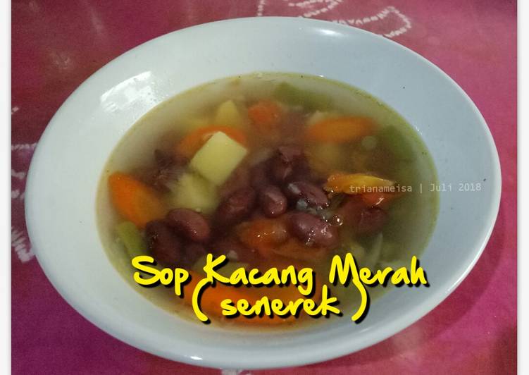 Resep Sop Kacang Merah (senerek) Karya Mama Alvin