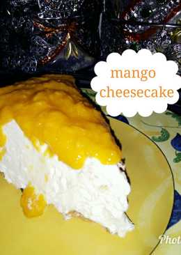 Mango cheesecake