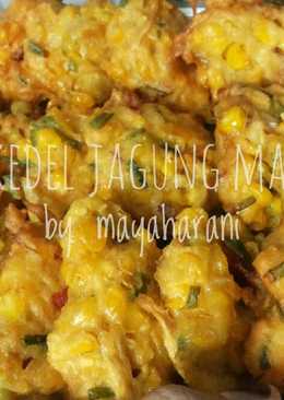 Perkedel jagung manis