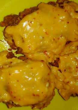 Hot chicken cheese ala KFC KW