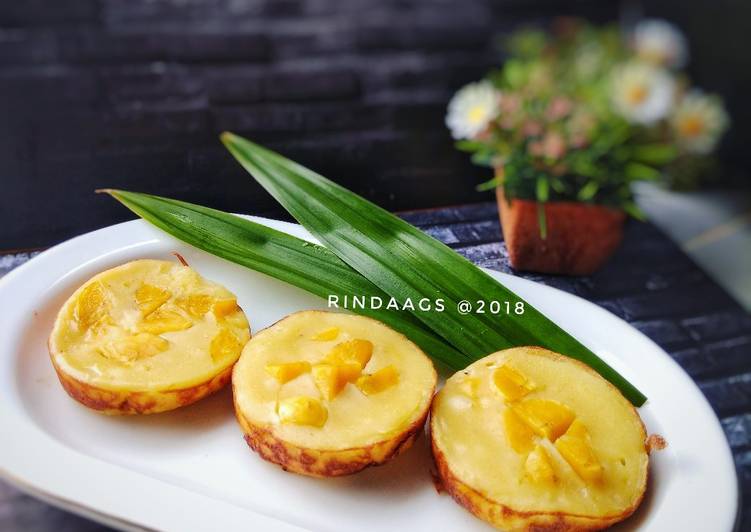 Roti Pisang Banjar / Bingka Pisang foto resep utama