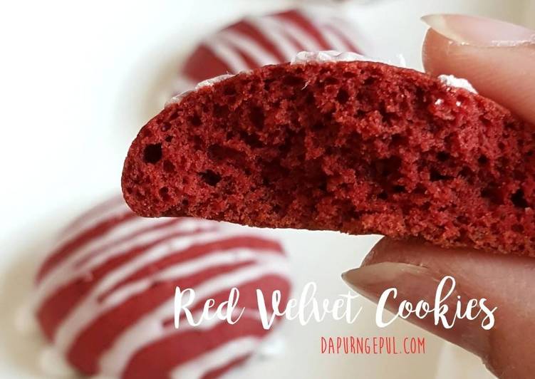 resep masakan Red Velvet Cookies