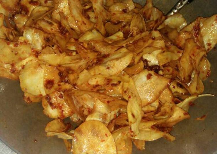 Resep Keripik singkong pedas Oleh Miera Arieana