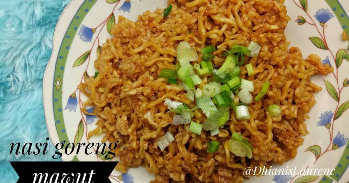  Resep  Nasi  goreng  mawut khas  kediri fried rice nasgor 