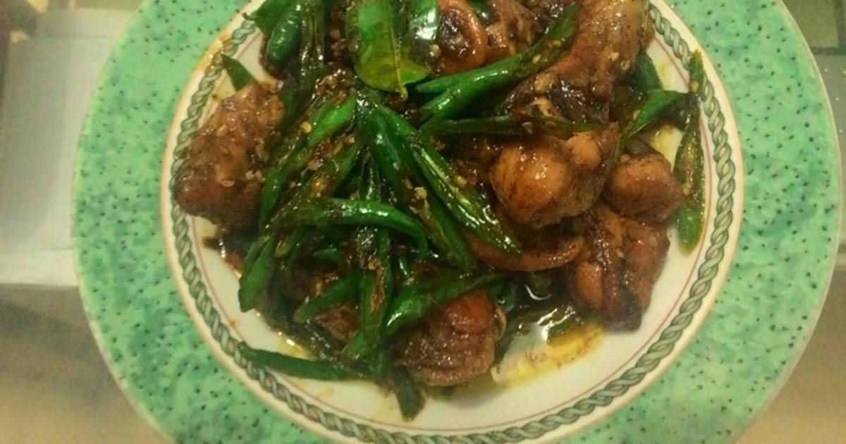 39 resep  ayam  goreng cabe  hijau  rumahan yang enak dan 