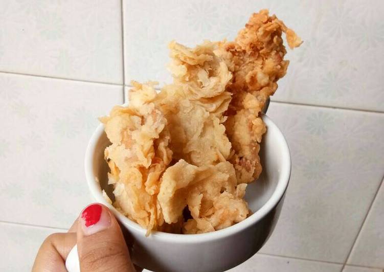 Resep Fried chicken crispy Dari zidni Imania