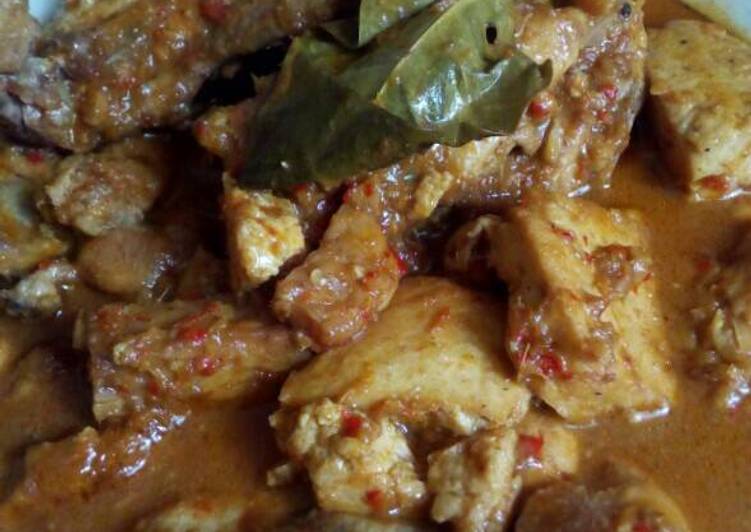 gambar untuk resep Semur Ayam Santan dengan Tahu Tempe