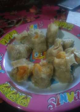 Dimsum ayam olahan sendiri