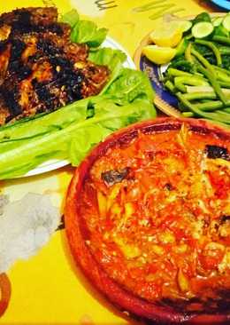 Ikan Bakar,sambal terong bakar,lalapan ala ibu ibu cairo ð