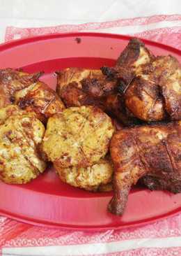 Ayam bakar bumbu kari (mudah)
