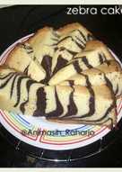 Zebra cake lembut tidak seret ð