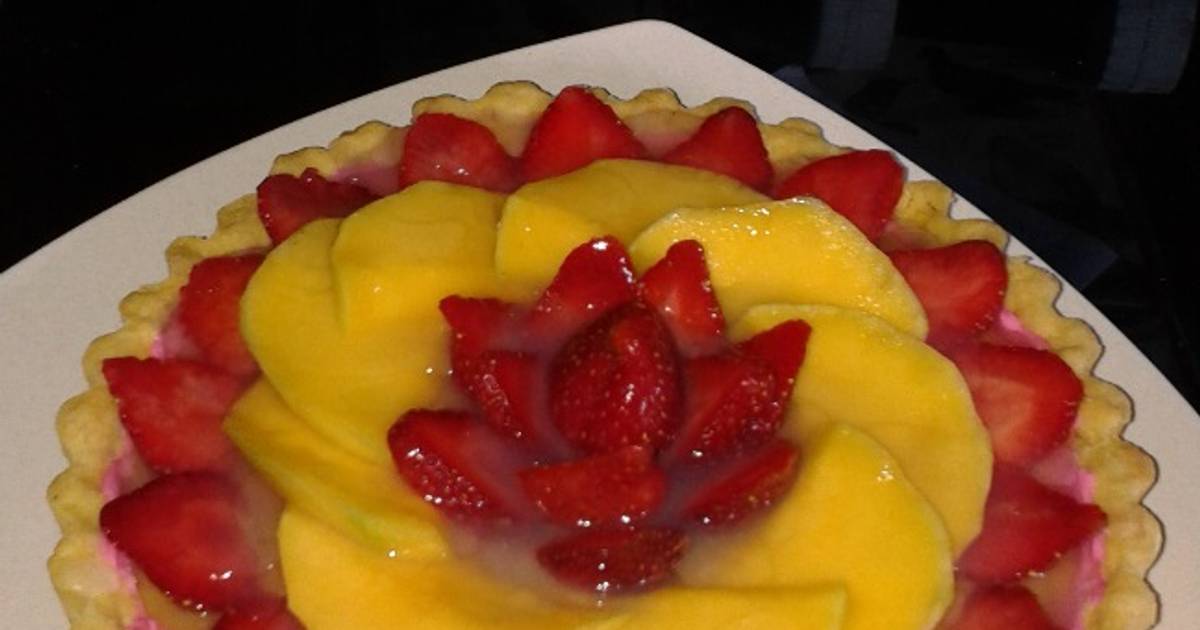  Resep  Fruit Pie dengan vla  mangga  oleh Bunda AtgafByan 