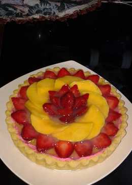 Fruit Pie dengan vla mangga