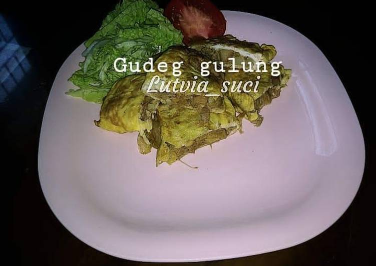 Gudeg gulung recipe main photo