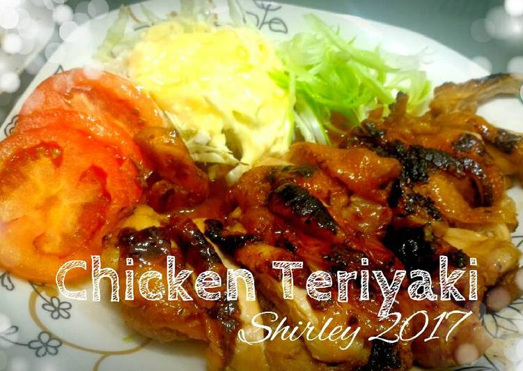 resep lengkap untuk Chicken Teriyaki