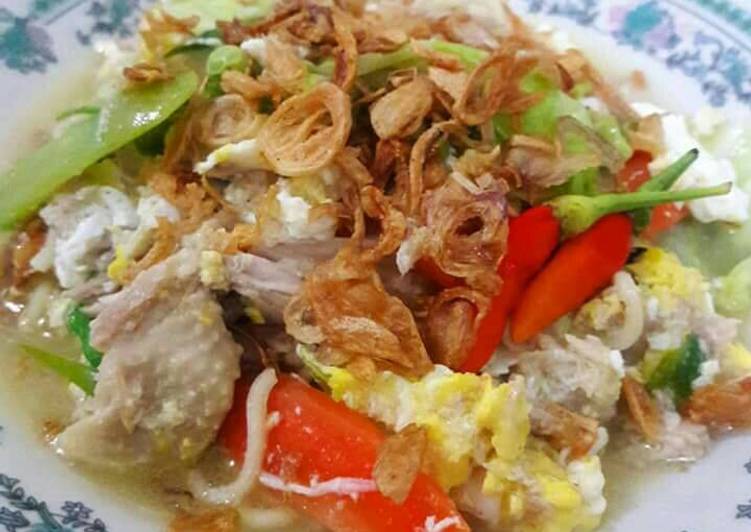 resep lengkap untuk Mie Godog Jowo