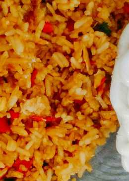 Nasi goreng bumbu uleg pedas