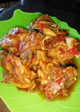 Ayam kecap pedas