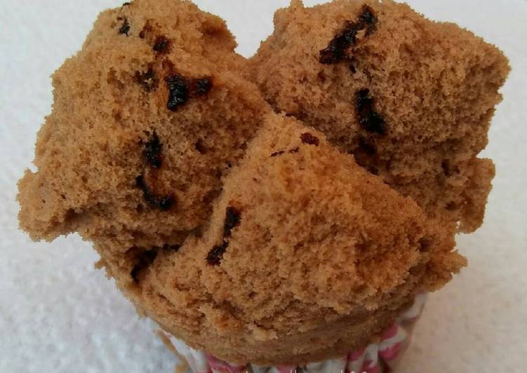 resep masakan Bolu Kukus Cokelat Meses