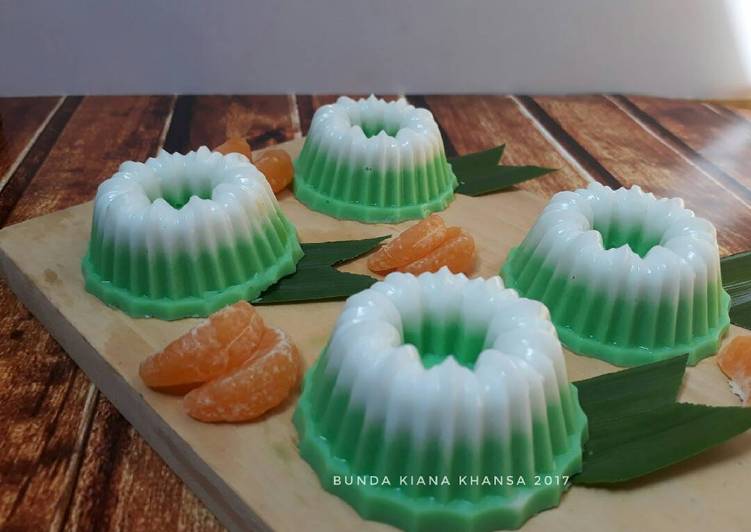 gambar untuk resep makanan Puding Putu Ayu Tepung Beras #pr_olahantepung beras