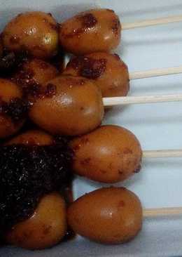 Sate telur puyuh ala