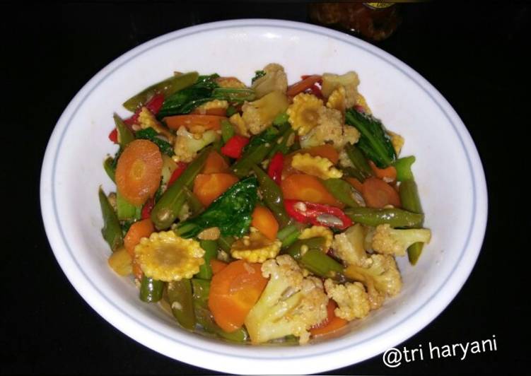 Tumis Sayur Pelangi